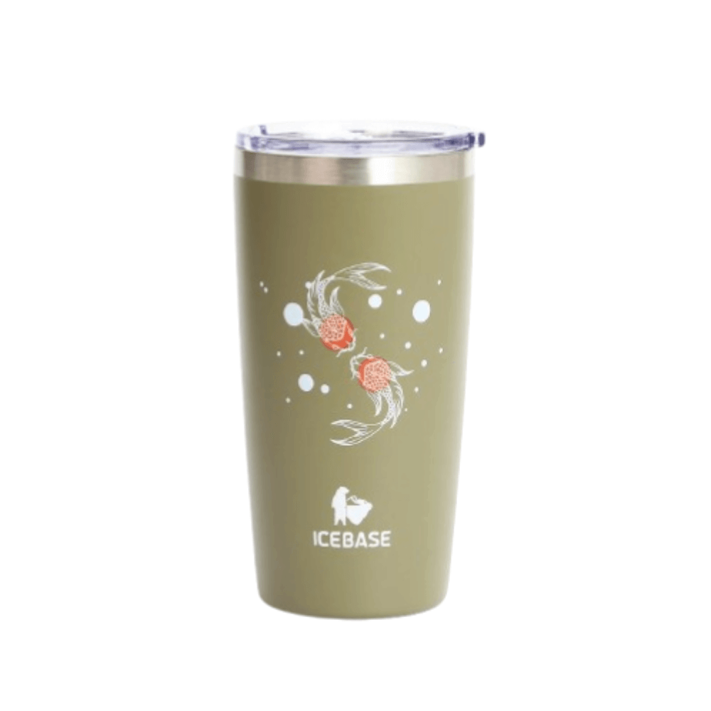 แก้วเก็บความเย็น ICEBASE รุ่น VLP-803GN (BALANCE) ขนาด 600 มิลลิลิตร สีเขียว_0
